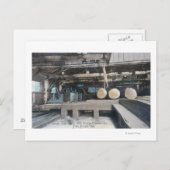Interieur View South Side Band Mill Postkarte (Vorne/Hinten)