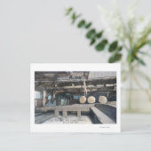 Interieur View South Side Band Mill Postkarte (Stehend Vorderseite)