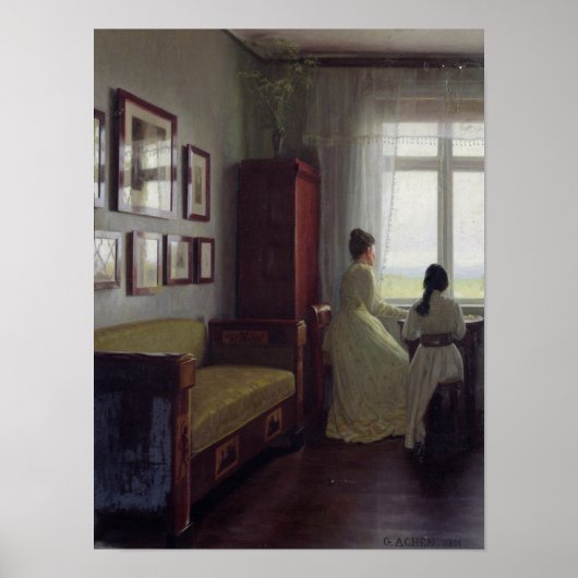 Interior, 1901 poster (Vorne)