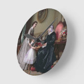 Interior at 'The Chestnuts' Wimbledon, Grandmother Runde Wanduhr (Winkel)