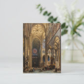 Interior da Catedral de Amiens von Jules Genisson Postkarte (Stehend Vorderseite)