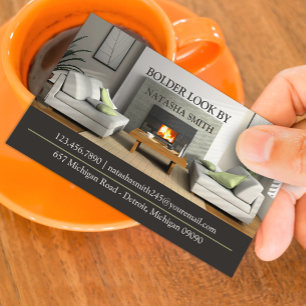 Interior Design Business Card Visitenkarte