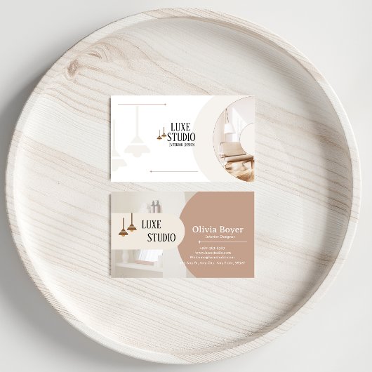 Interior Design Business Card Visitenkarte