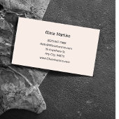 Interior Design Business Card Visitenkarte