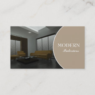 Interior Design Business Card Visitenkarte