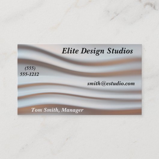 Interior Design Business Card Visitenkarte (Vorderseite)