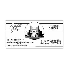 Interior Design or Architect Logo Permastempel