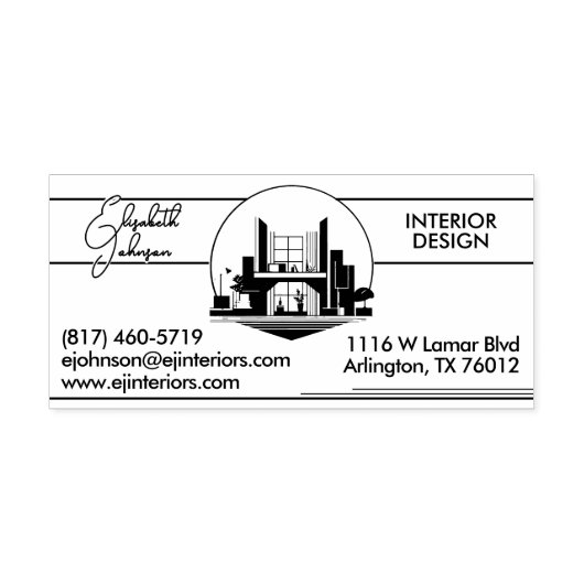 Interior Design or Architect Logo Permastempel (Design)