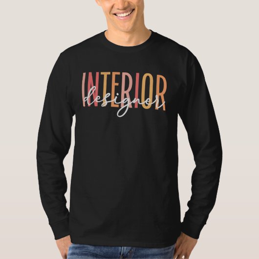 Interior Designer Boho Interior T-Shirt (Vorderseite)