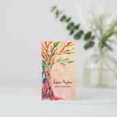 Interior Designer Business Card Visitenkarte (Stehend Vorderseite)