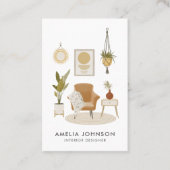 Interior Designer Business Card Visitenkarte (Vorderseite)