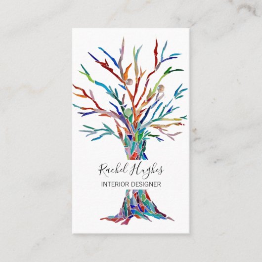 Interior Designer Business Card Visitenkarte (Vorderseite)