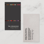 Interior Designer Business Card Visitenkarte (Vorne/Hinten)