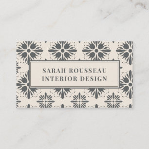 Interior Designer Business Card Visitenkarte
