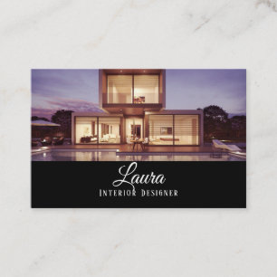 Interior Designer Business Card Visitenkarte