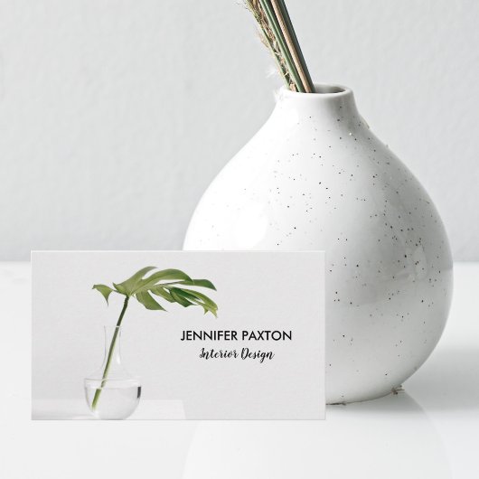 Interior Designer Zuhause Decorator Chic Moderne Visitenkarte