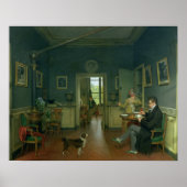 Interior of a Dining Room, 1816 Poster (Vorne)