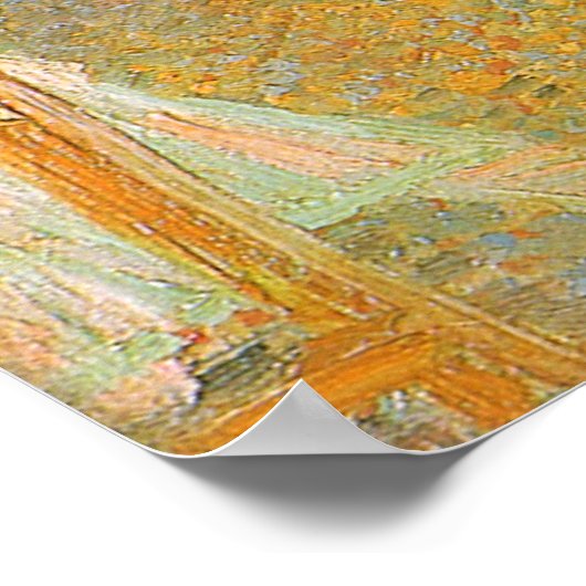 Interior of a Restaurant by Vincent van Gogh Poster (Ecke)