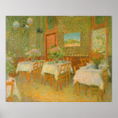 Interior of a Restaurant by Vincent van Gogh Poster (Vorne)