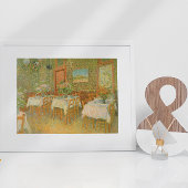 Interior of a Restaurant by Vincent van Gogh Poster