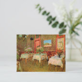 Interior of a Restaurant by Vincent van Gogh Postkarte (Stehend Vorderseite)