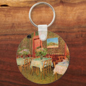 Interior of a Restaurant by Vincent van Gogh Schlüsselanhänger (Vorderseite)