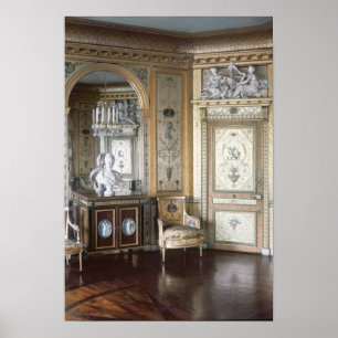 Interior of the boudoir of Marie Antoinette Poster