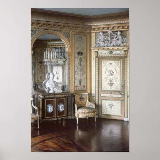 Interior of the boudoir of Marie Antoinette Poster (Vorne)