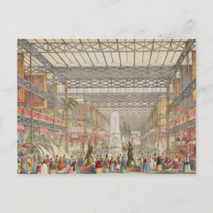 Interior of the Crystal Palace, pub. by Stannard a Postkarte
