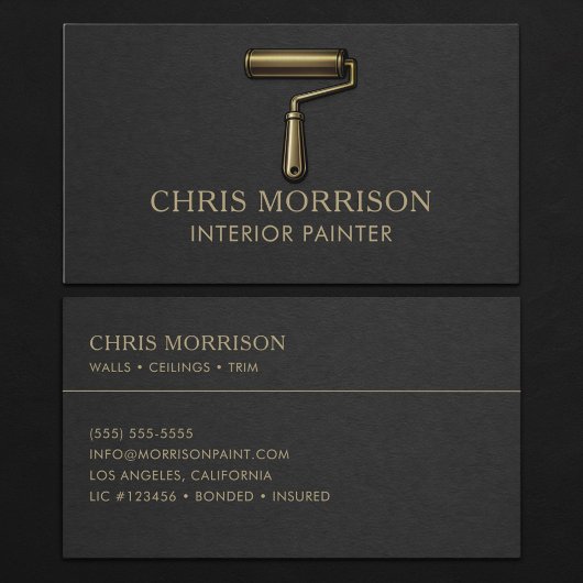 Interior Painter Professional  Visitenkarte