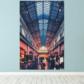 Interior San Francisco Ferry Gebäude Marketplace Leinwanddruck (Insitu (Holzboden))