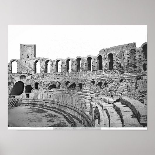 Interior view of the amphitheatre poster (Vorne)