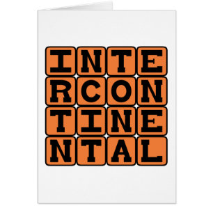 interkontinental, international