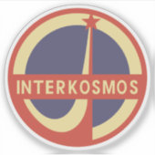 Interkosmos Aufkleber (Vorderseite)