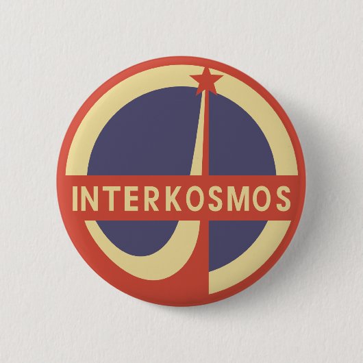 Interkosmos Button (Vorderseite)