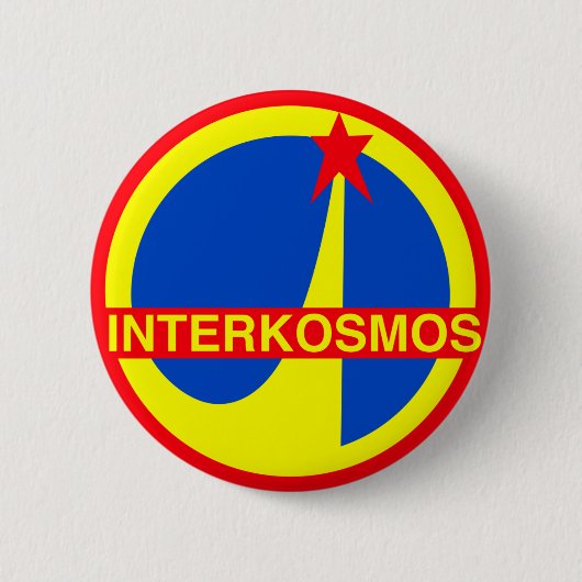 Interkosmos Button (Vorderseite)
