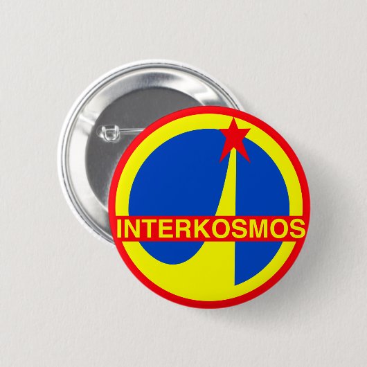 Interkosmos Button (Vorne & Hinten)