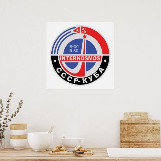 Interkosmos Poster (Küche)