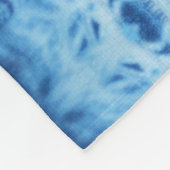 Interlace II Shibori-Fleece-Decke Fleecedecke (Ecke)