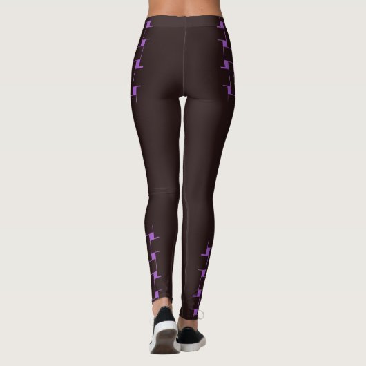 Interlace Pattern - Gondola Leggings (Rückseite)