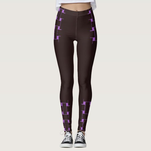 Interlace Pattern - Gondola Leggings (Vorderseite)
