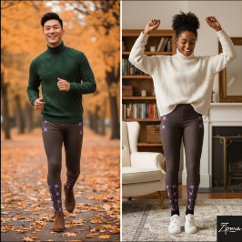 Interlace Pattern - Gondola Leggings