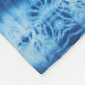 Interlace Shibori Fleece-Decke Fleecedecke (Ecke)