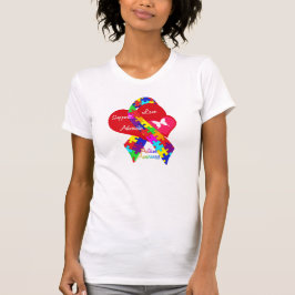 Interlaced Autism Ribbon T-Shirt