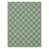 Interlacing Viktorianisch Golden Trim Aqua Hinterg Tischdecke (Vorderseite)