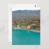 Interlaken, der Blick von der Brücke Postkarte (Vorne/Hinten)