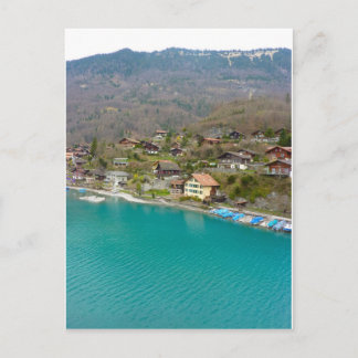 Interlaken, der Blick von der Brücke Postkarte