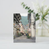 Interlaken Einkaufsstraße Postkarte (Stehend Vorderseite)