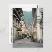 Interlaken Einkaufsstraße Postkarte (Vorne/Hinten)