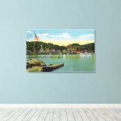 Interlaken Park View of the Weirs Leinwanddruck (Insitu (Holzboden))